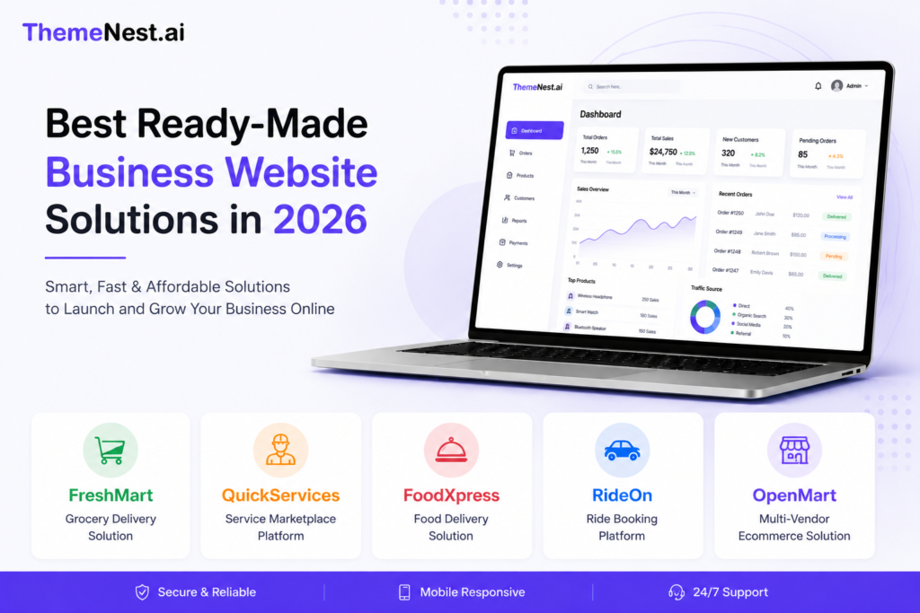 Best Ready-Made Business Website Solutions in 2026