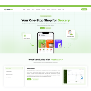 FreshMart – Smart Grocery Delivery Platform